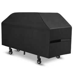 VIBOOS 28 Inch Griddle Cover front view in heavy duty black