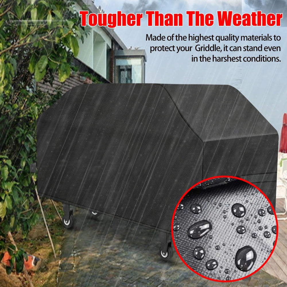 VIBOOS griddle cover in outdoor setting