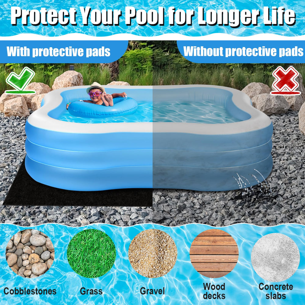 VICAMB pool liner pad packaging view