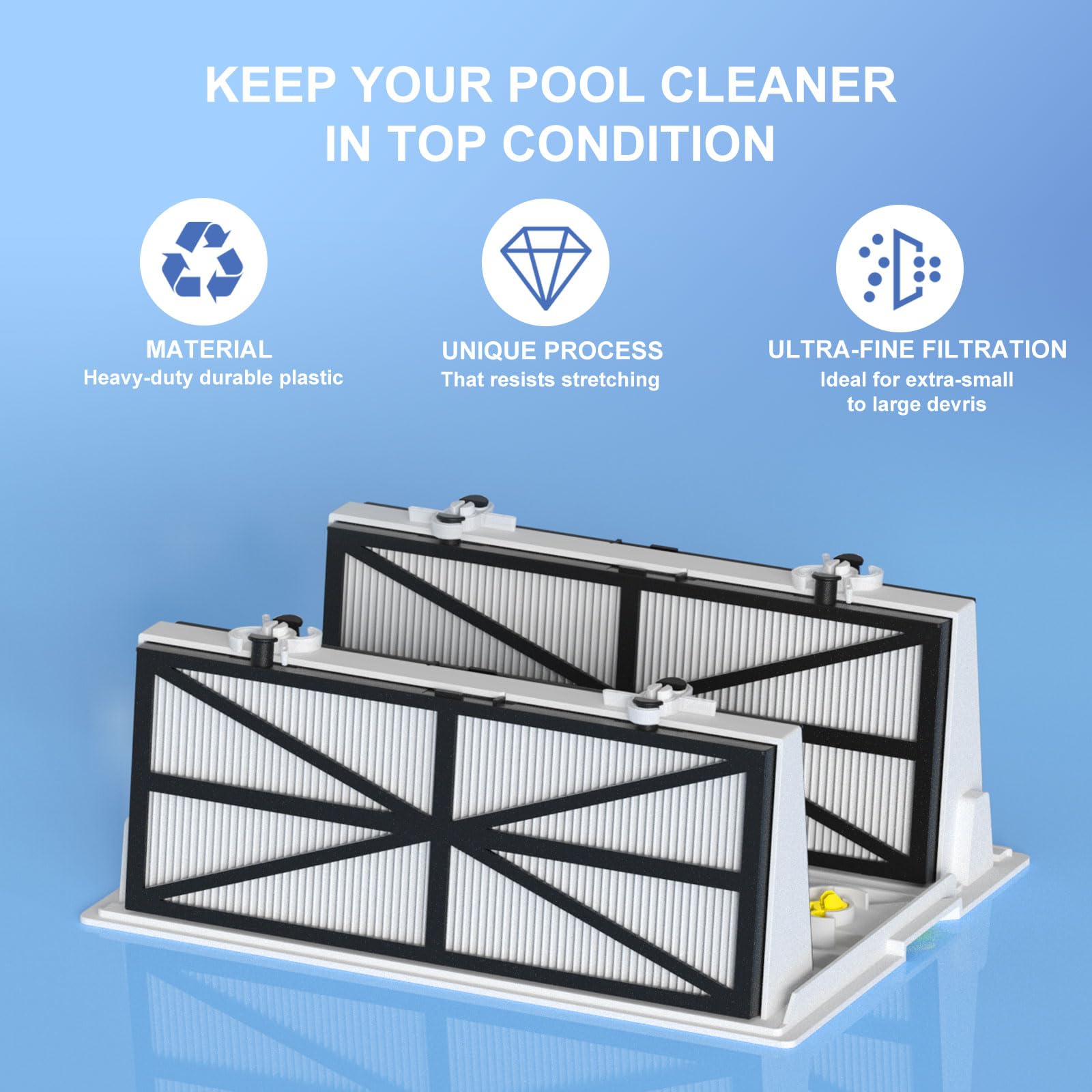 Vickmons pool cleaner replacement parts packaging