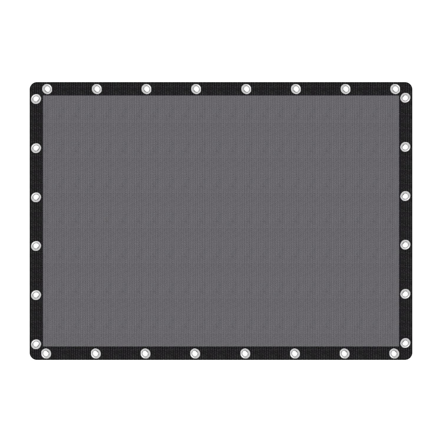 VICLLAX 90% Shade Fabric Dark Grey front view