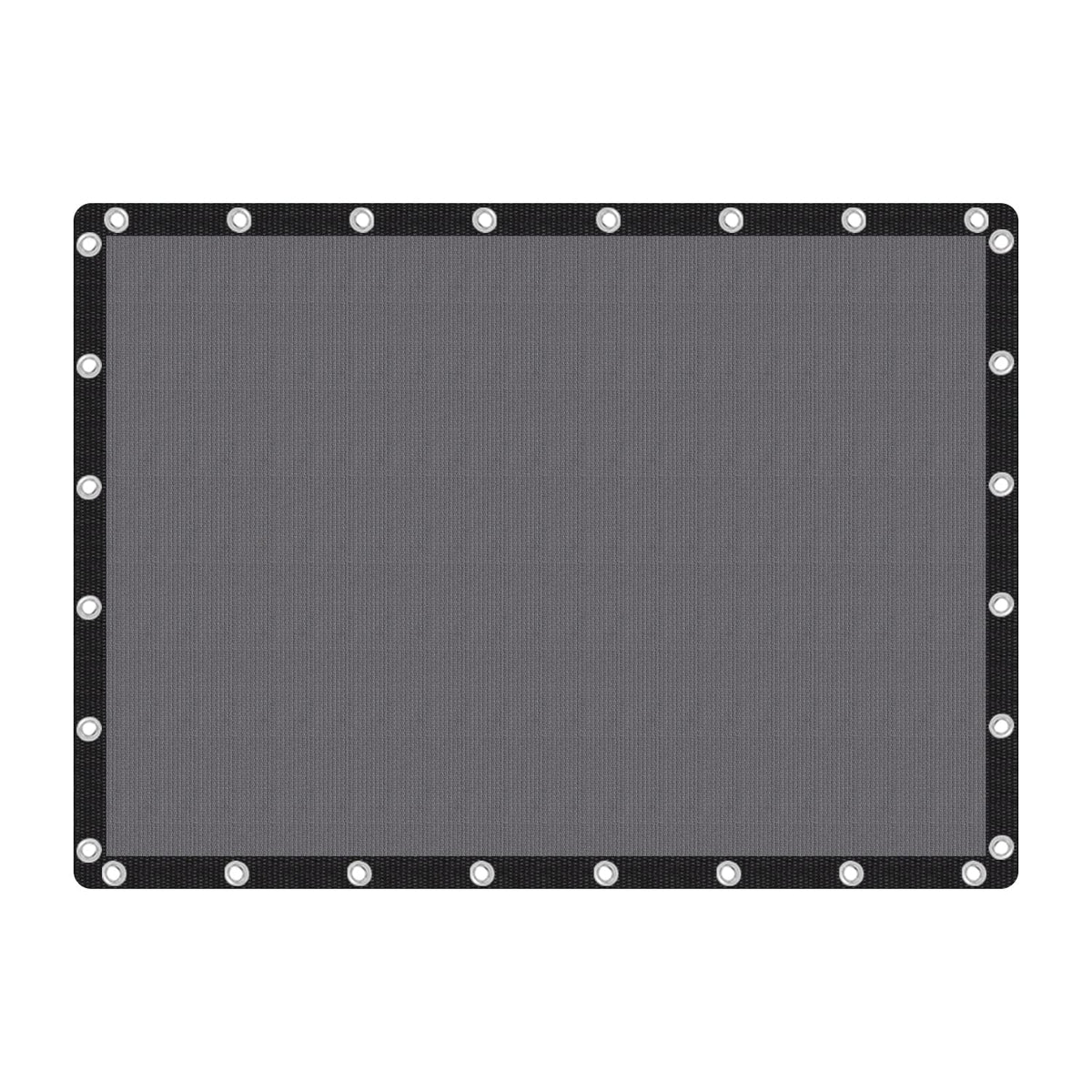 VICLLAX 90% Shade Fabric Dark Grey front view