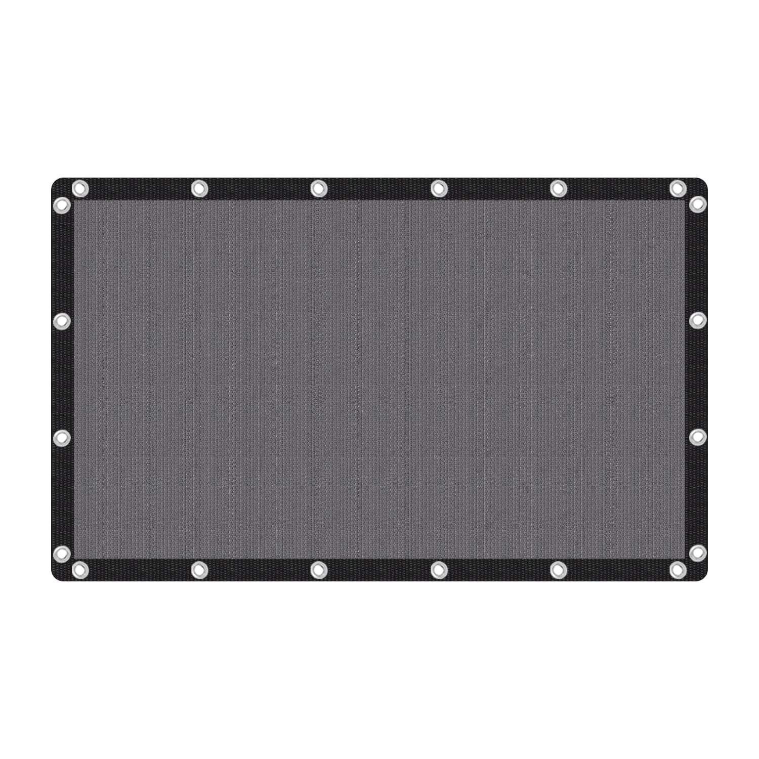 VICLLAX 90% Shade Fabric Dark Grey front view
