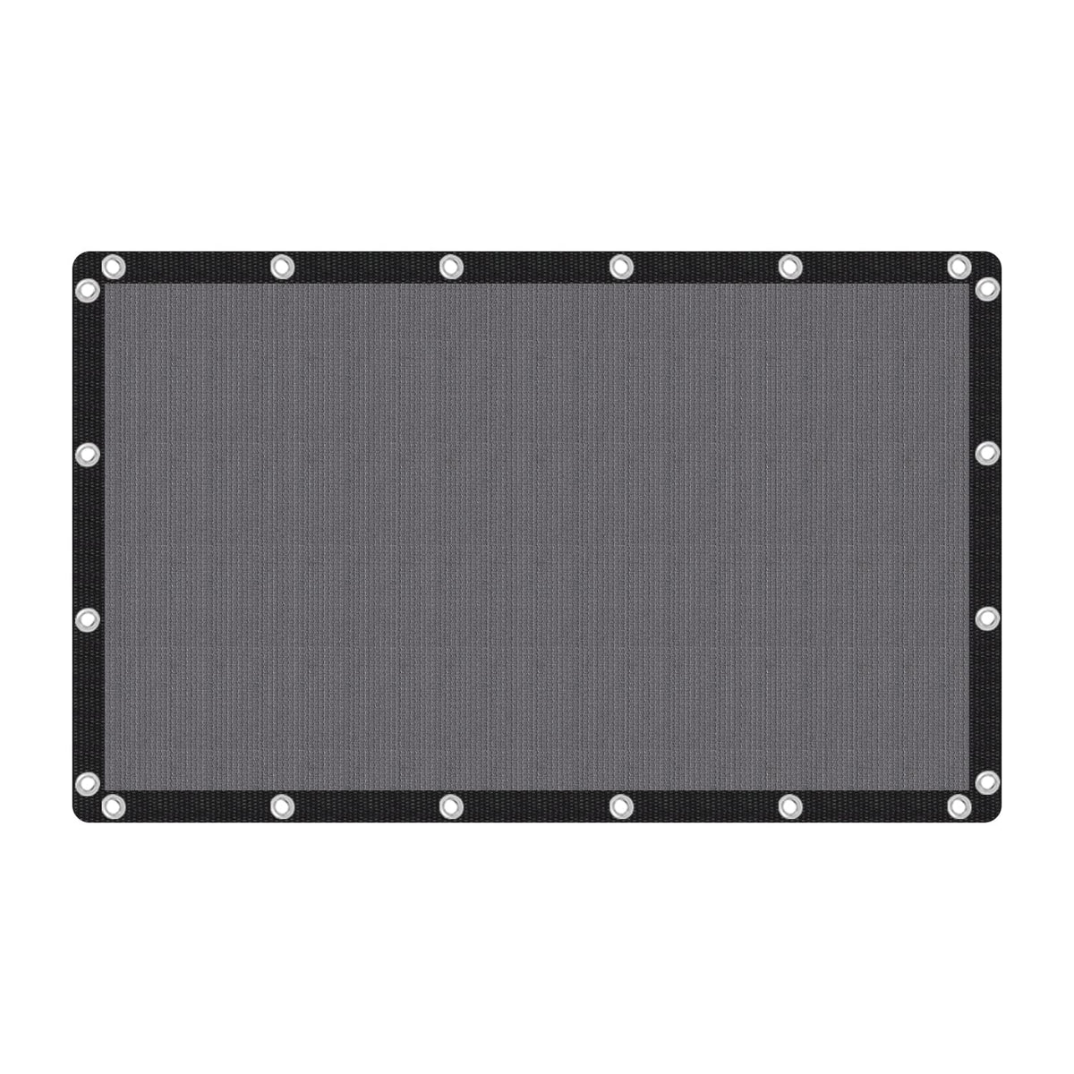 VICLLAX 90% Shade Fabric Dark Grey front view
