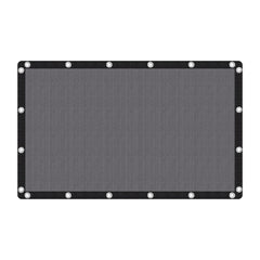 VICLLAX 90% Shade Fabric Dark Grey front view