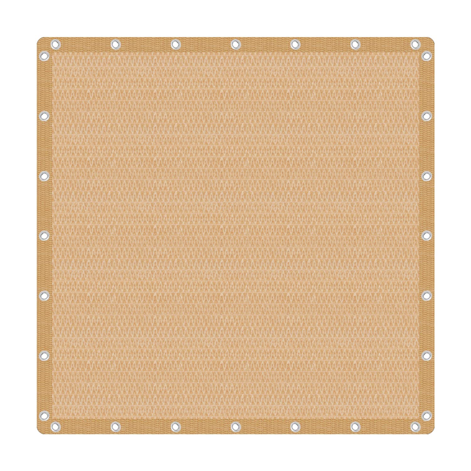 VICLLAX 90% Shade Fabric front view in Wheat colour