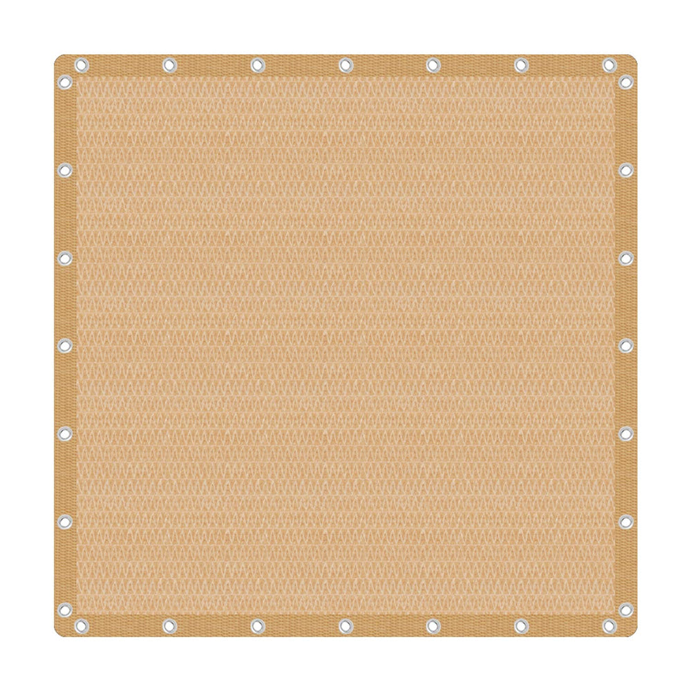 VICLLAX 90% Shade Fabric front view in Wheat colour