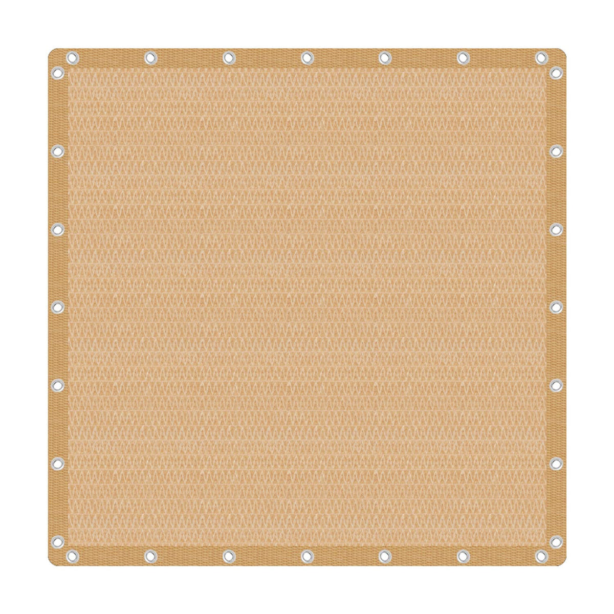 VICLLAX 90% Shade Fabric front view in Wheat colour