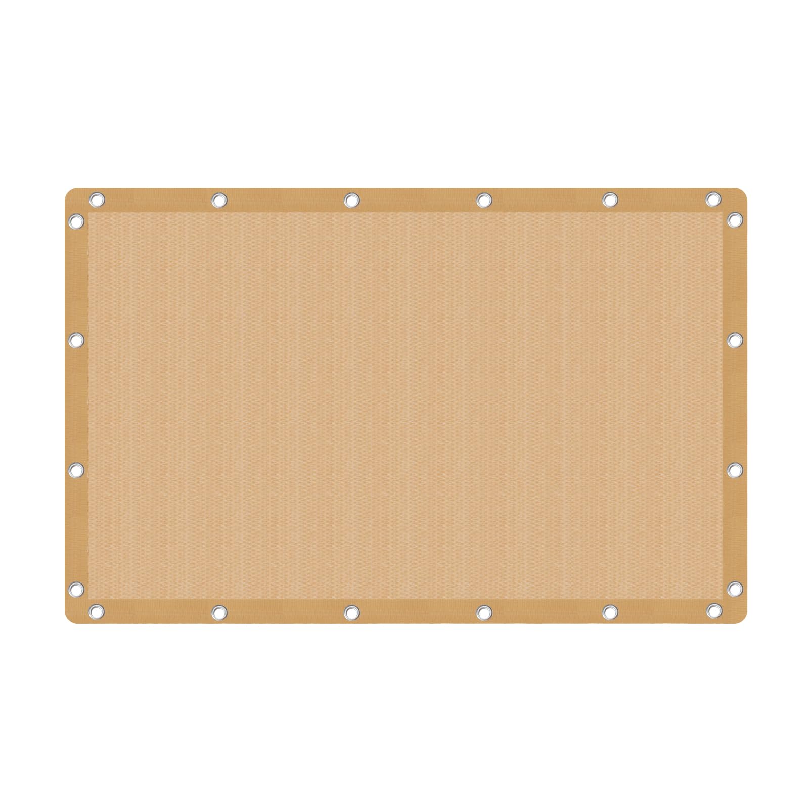 VICLLAX 90% Shade Fabric front view in Wheat colour