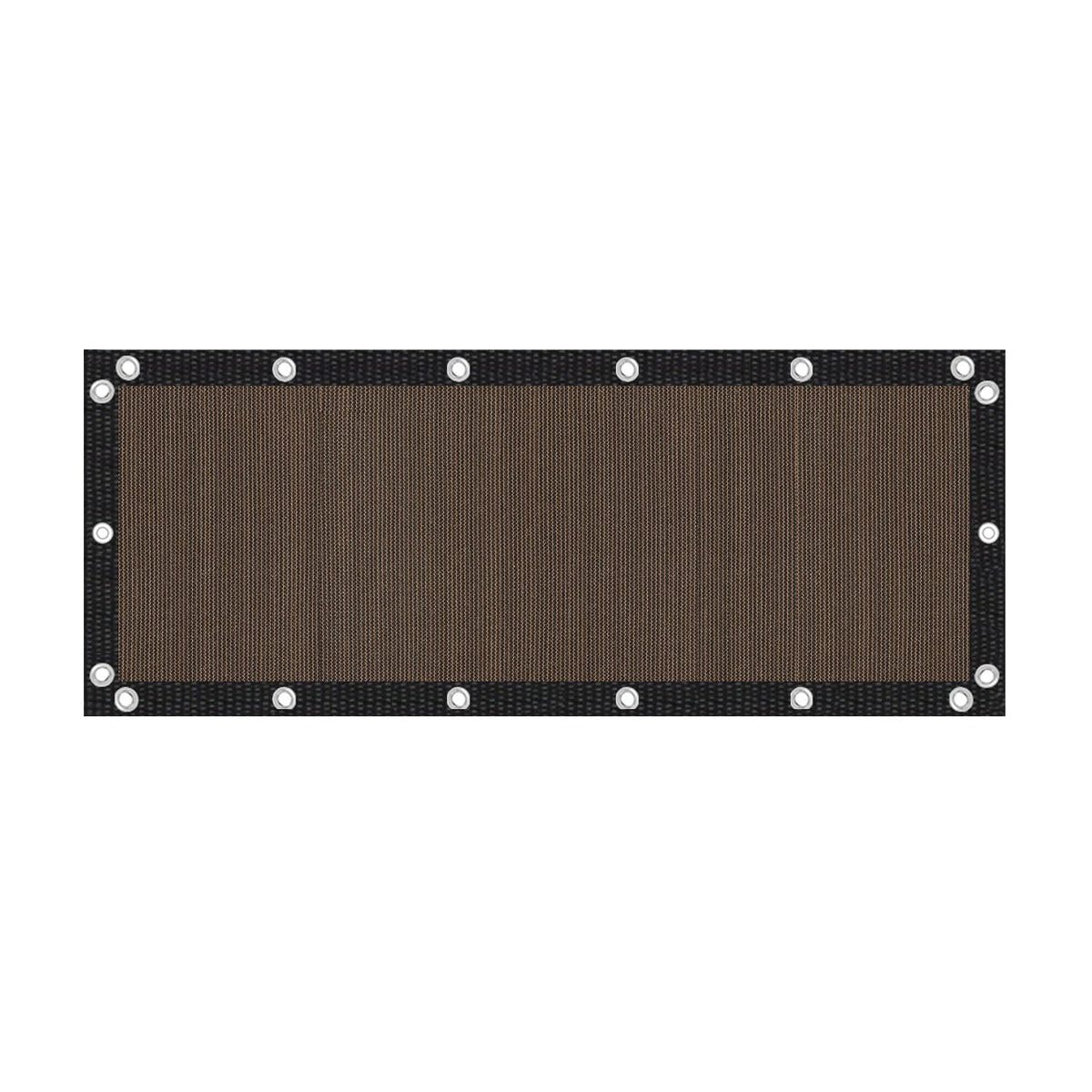 VICLLAX 90% Shade Fabric Sun Shade Cloth 4x10 FT in Mocha