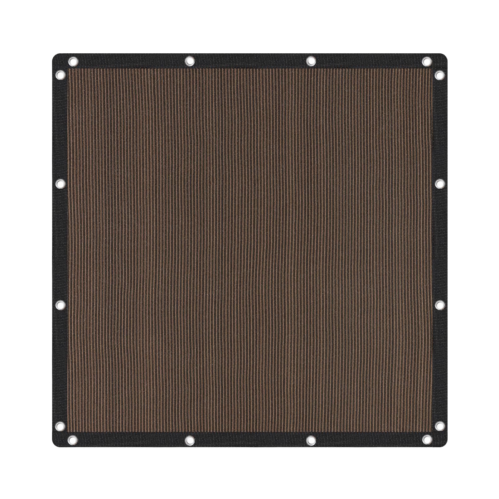 VICLLAX 90% Shade Fabric Sun Shade Cloth 6x6 FT in Mocha colour