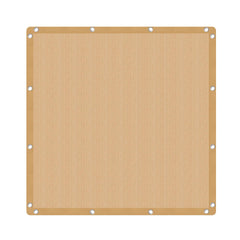 VICLLAX 90% Shade Fabric Sun Shade Cloth 6x6 FT in Wheat front view