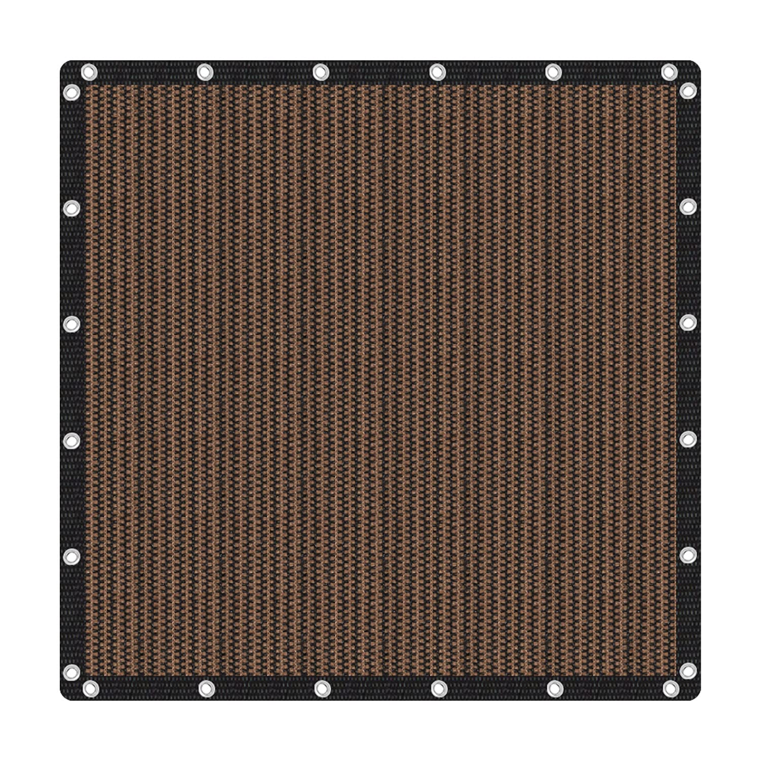 VICLLAX 90% Shade Fabric Sun Shade Cloth Mocha front view