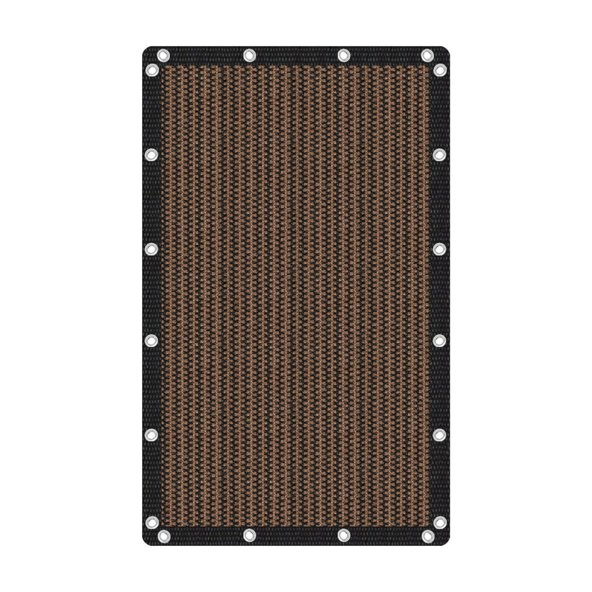 VICLLAX 90% Sun Shade Cloth 6' x 10' mocha front view