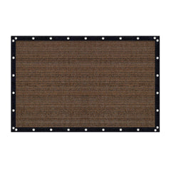 VICLLAX 90% Sun Shade Cloth 8' x 12' mocha front view