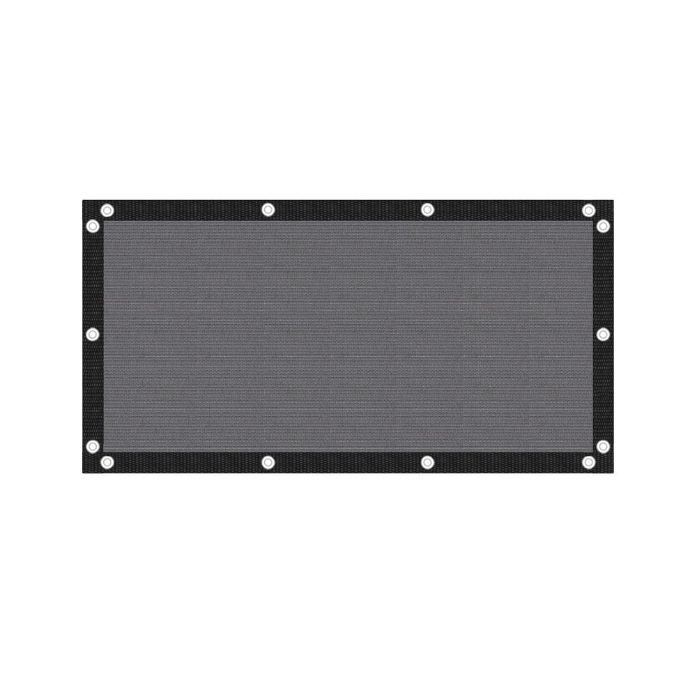 VICLLAX 90% UV Block Shade Cloth in Dark Grey front view