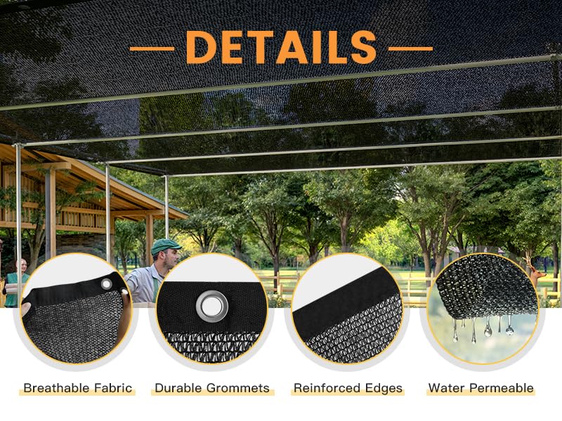 VICLLAX shade cloth packaging with product details