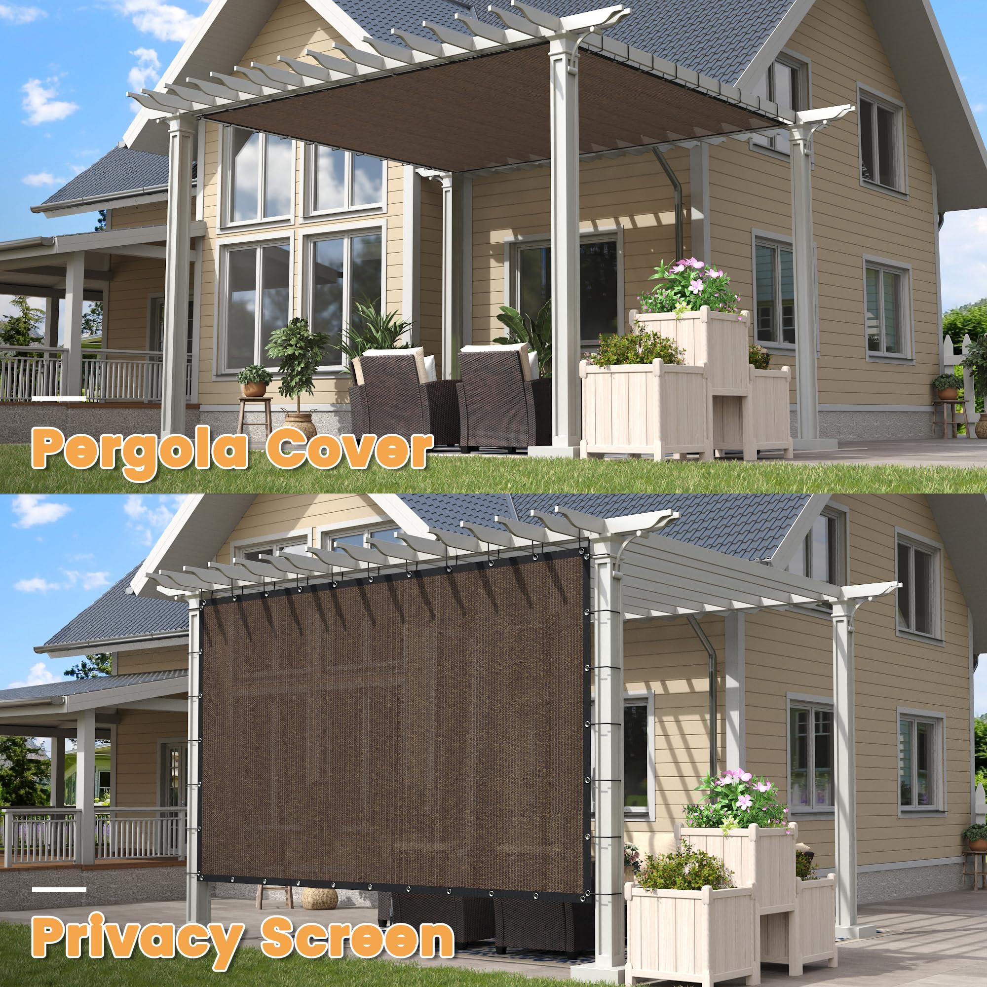 VICLLAX sun shade cloth installation example