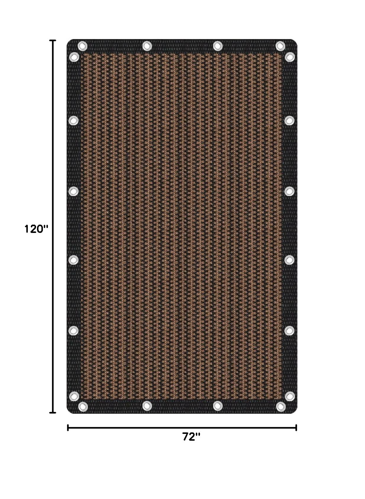 VICLLAX sun shade cloth showing reinforced edges