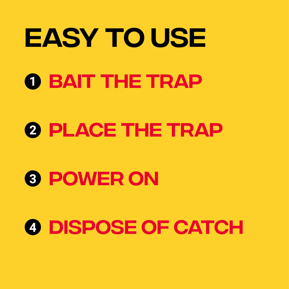 Victor Electronic Mouse Trap components and features