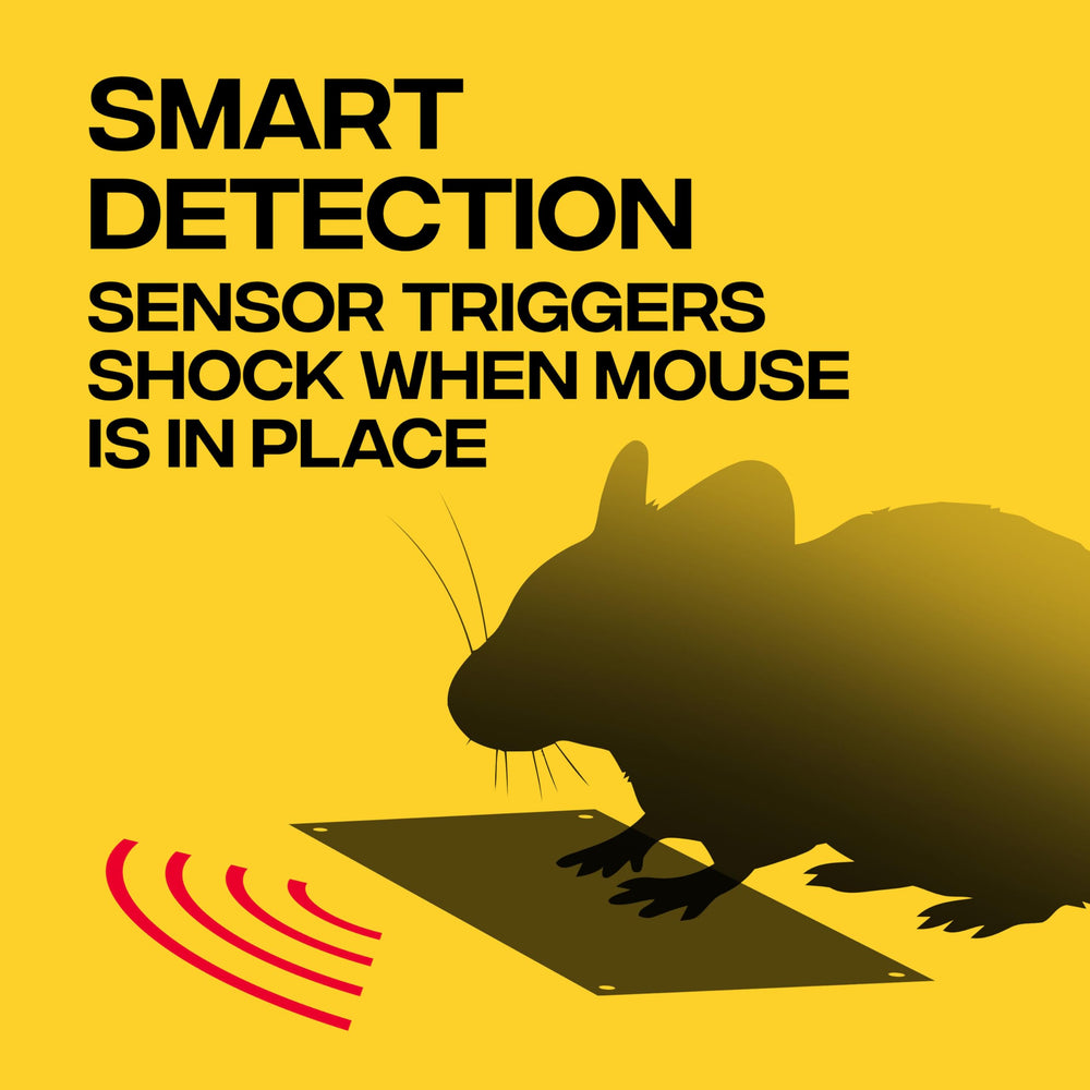 Victor Electronic Mouse Trap packaging with product details