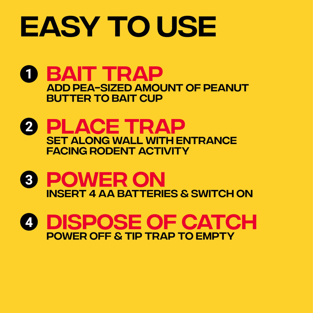 Victor Electronic Rat Trap in use in a home environment