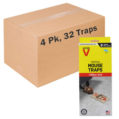 Victor Metal Pedal Mouse Trap front view with metal pedal