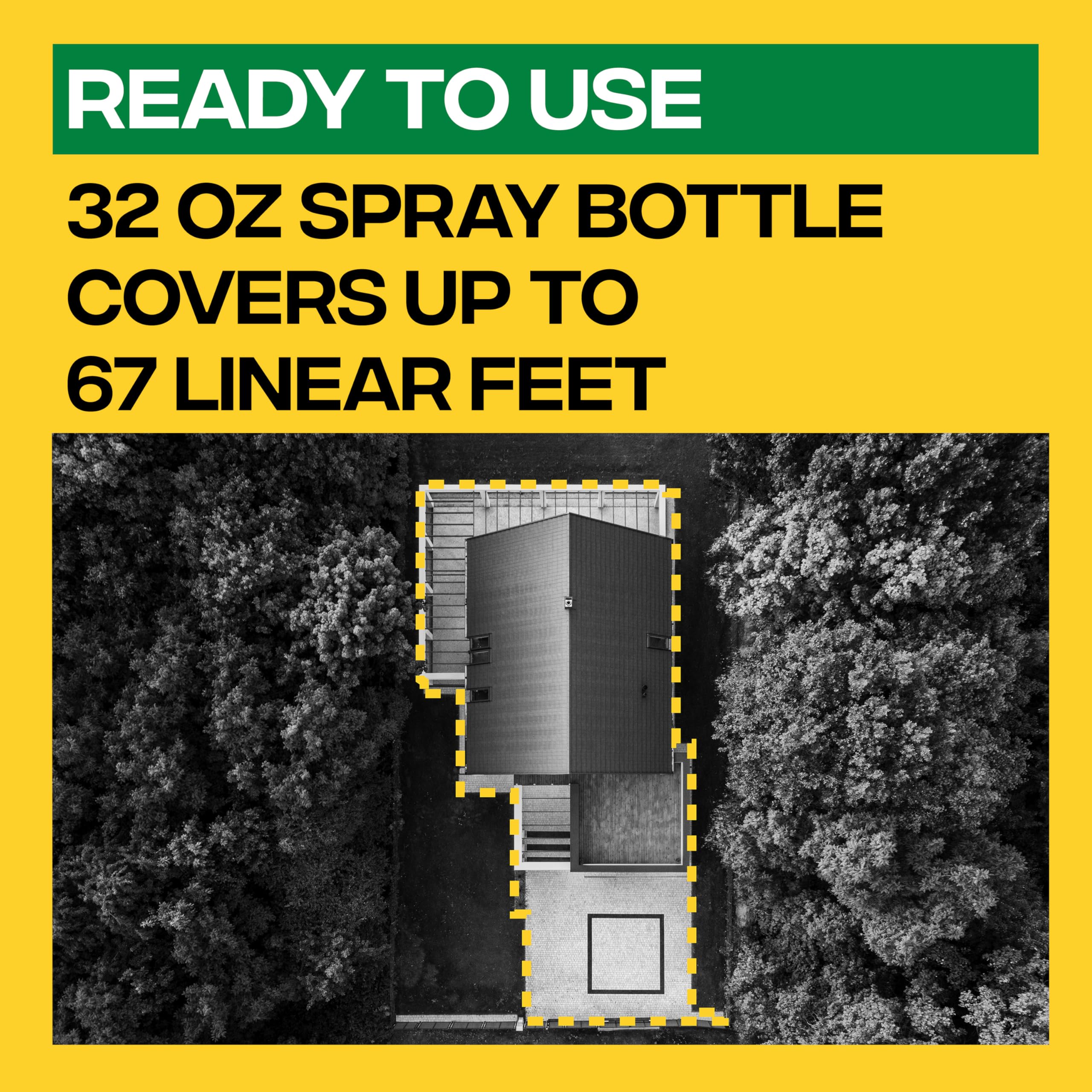 Victor Mouse and Rat Repellent Spray in garden