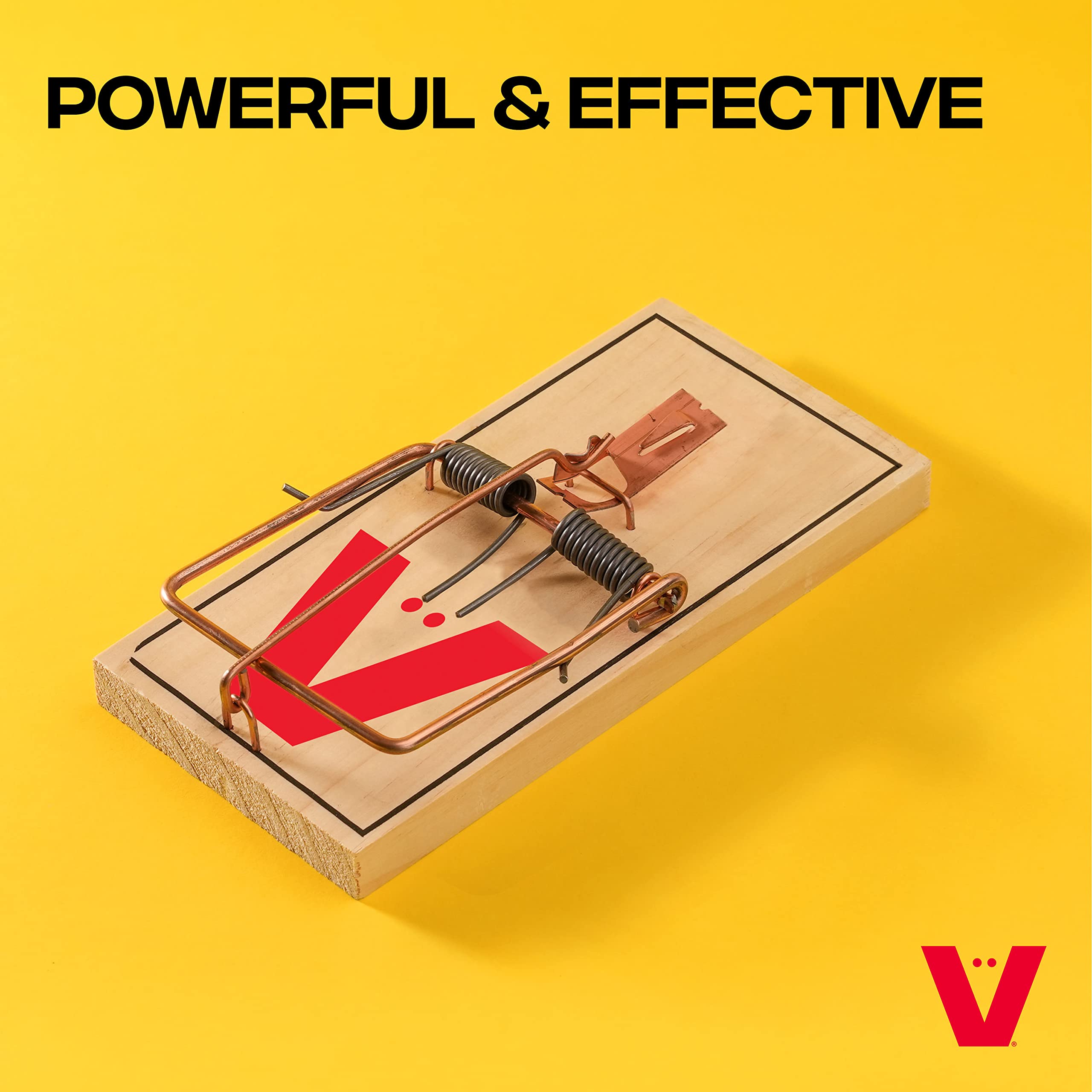 Victor mouse trap showing precision trigger mechanism