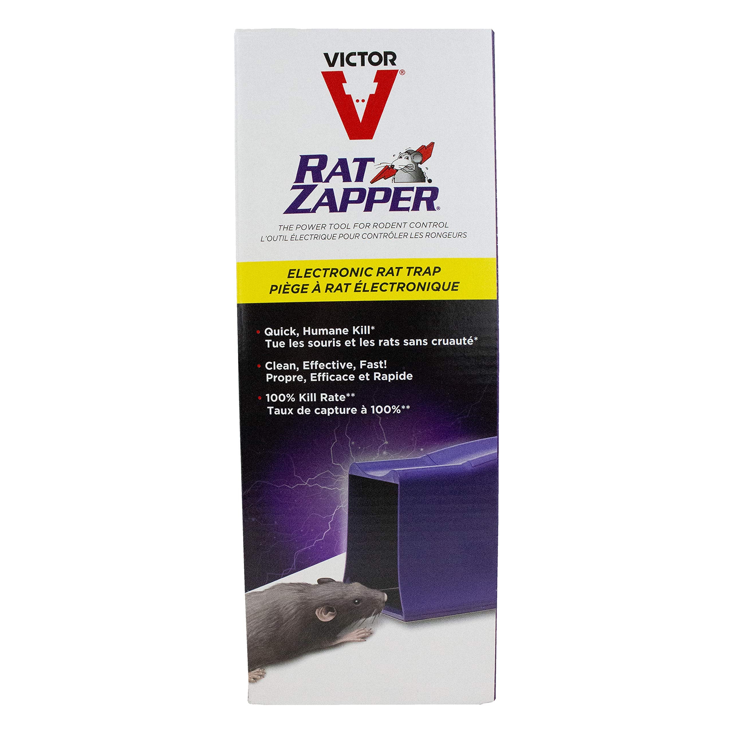 Victor Rat Zapper Classic trap showing bait area