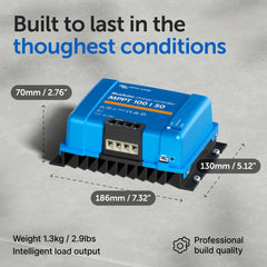 Victron Energy BlueSolar MPPT Solar Charge Controller back view