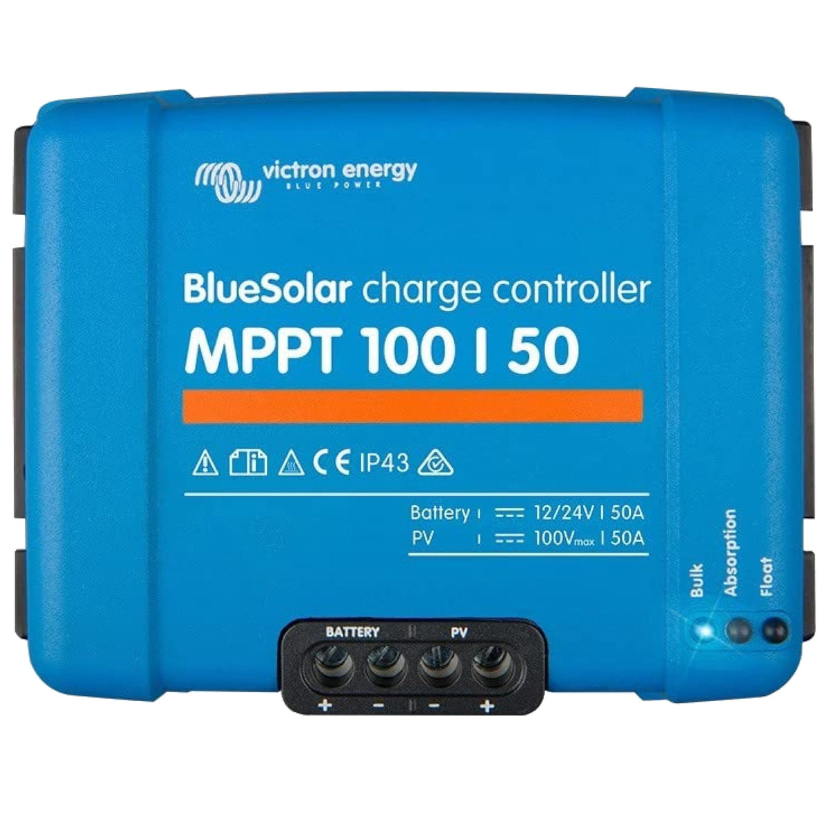 Victron Energy BlueSolar MPPT Solar Charge Controller front view