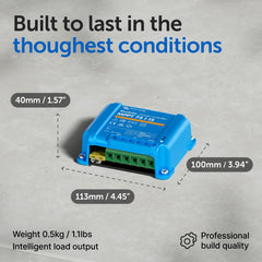 Victron Energy BlueSolar MPPT Solar Charge Controller side view