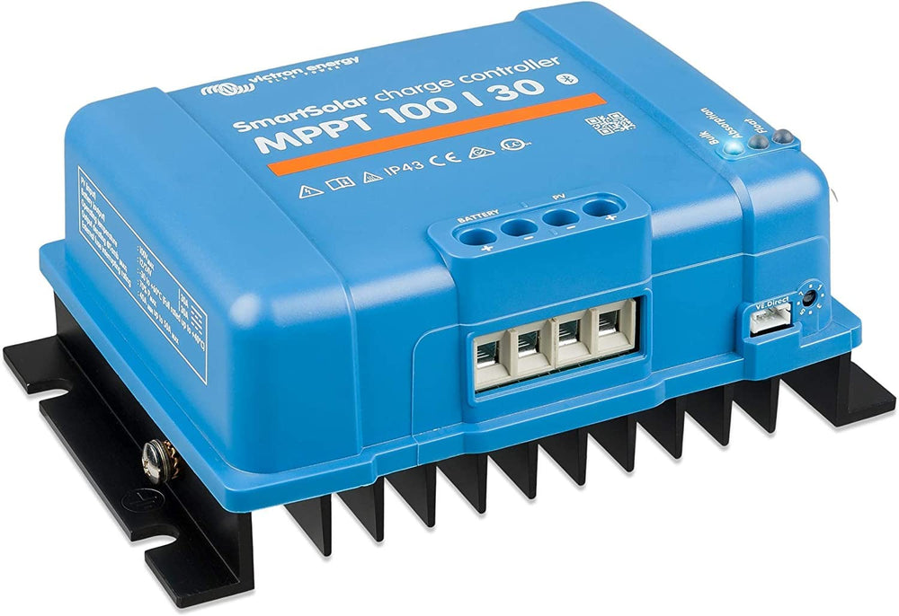 Victron Energy SmartSolar MPPT charge controller in packaging