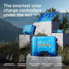 Victron Energy SmartSolar MPPT Charge Controller side view