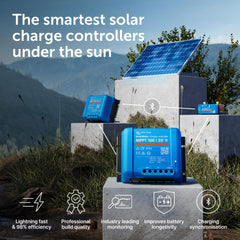 Victron Energy SmartSolar MPPT Solar Charge Controller back view