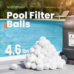 Vidapool filter balls in packaging
