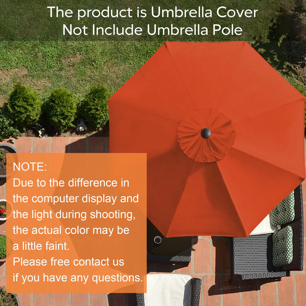 View of EliteShade rust canopy cover from the side