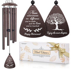 vifoew 32-inch wind chime front view in gift packaging