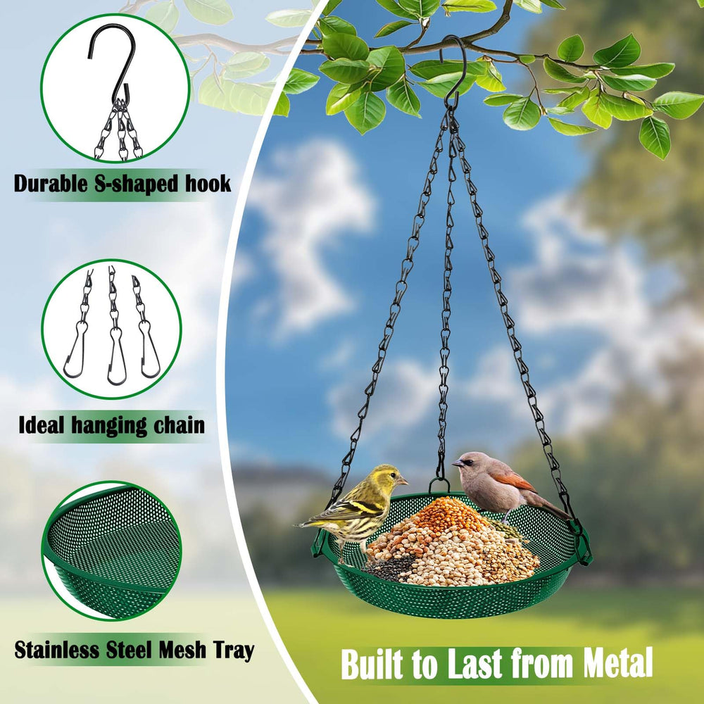VIHSIPR bird feeder hanging on a tree branch