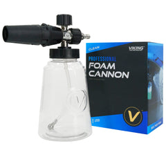 VIKING Foam Cannon front view with 1.1L canister