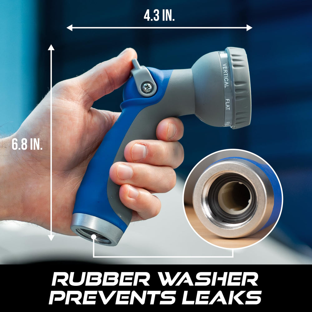 VIKING Hose Nozzle displaying adjustable flow settings