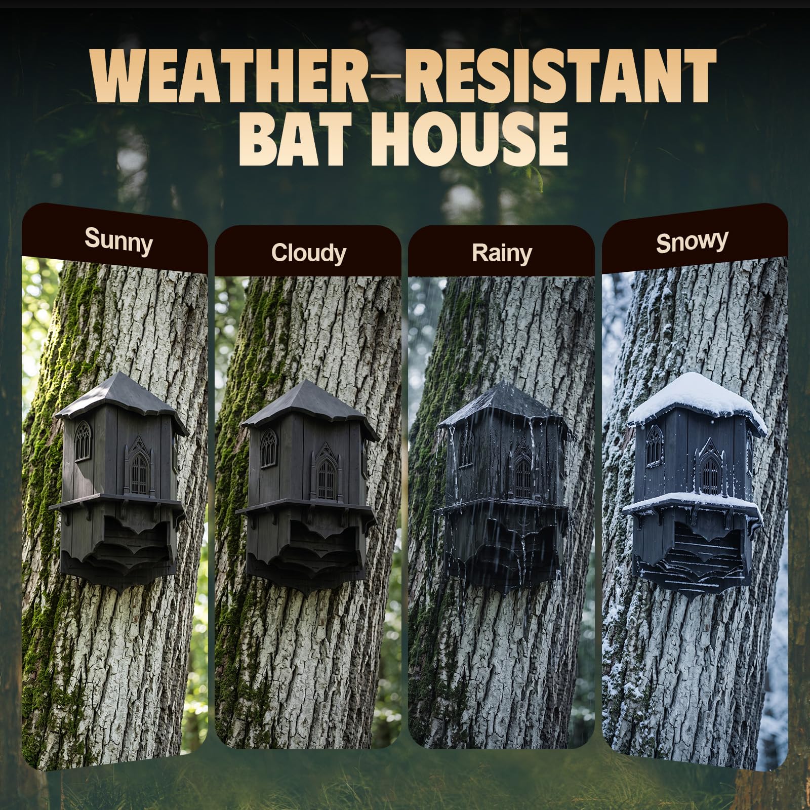 VIREESR Bat House assembly instructions booklet
