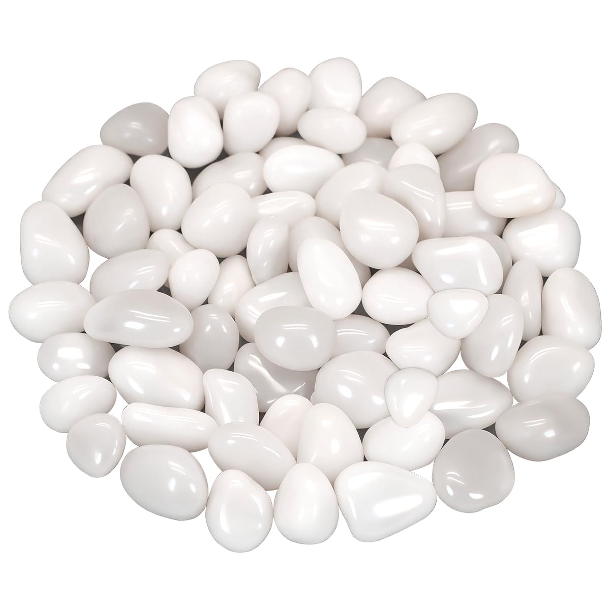 Virekm River Rocks Decorative Pebbles front view