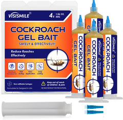 Visismile Roach Gel Bait 4 Fl Oz front view packaging
