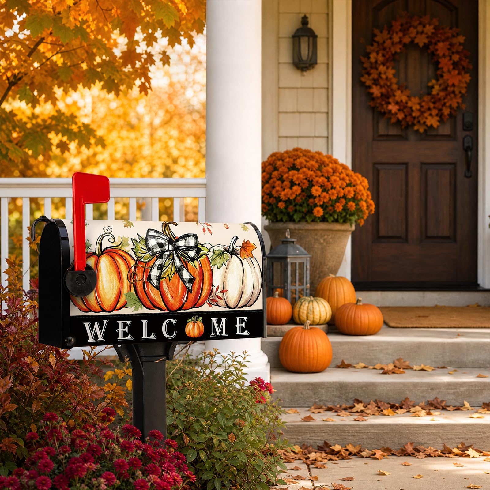 VISSTREE mailbox cover packaging with product details