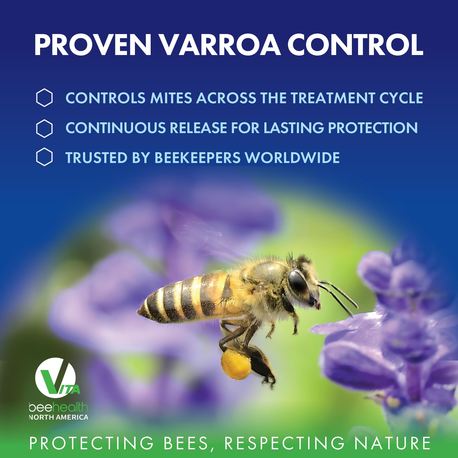 VITA BEEHEALTH Apiguard Varroa Mite back view