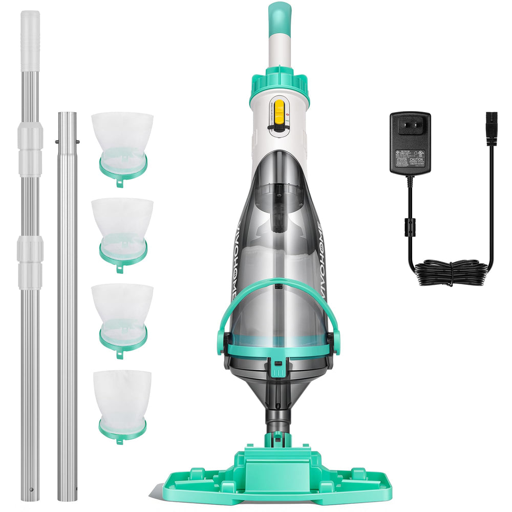 VIVOHOME Handheld Pool Vacuum front view with suction head
