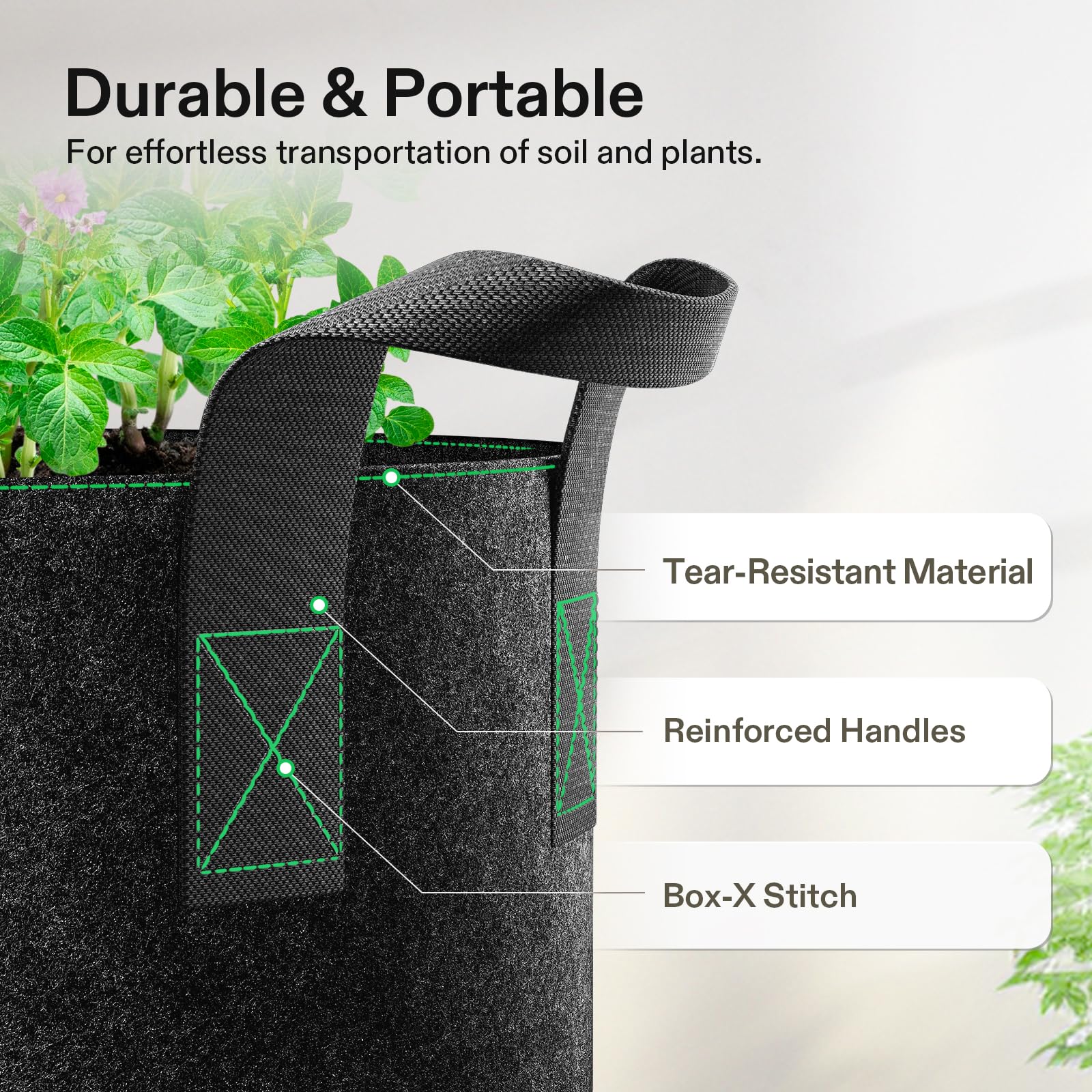 VIVOSUN 30 Gallon Grow Bag packaging