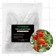 VIVOSUN 5 x 15 ft Plant Trellis Netting front view